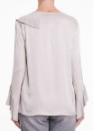 Alessia Santi - Blusa Elegante Svasata Color Sabbia - 1129912