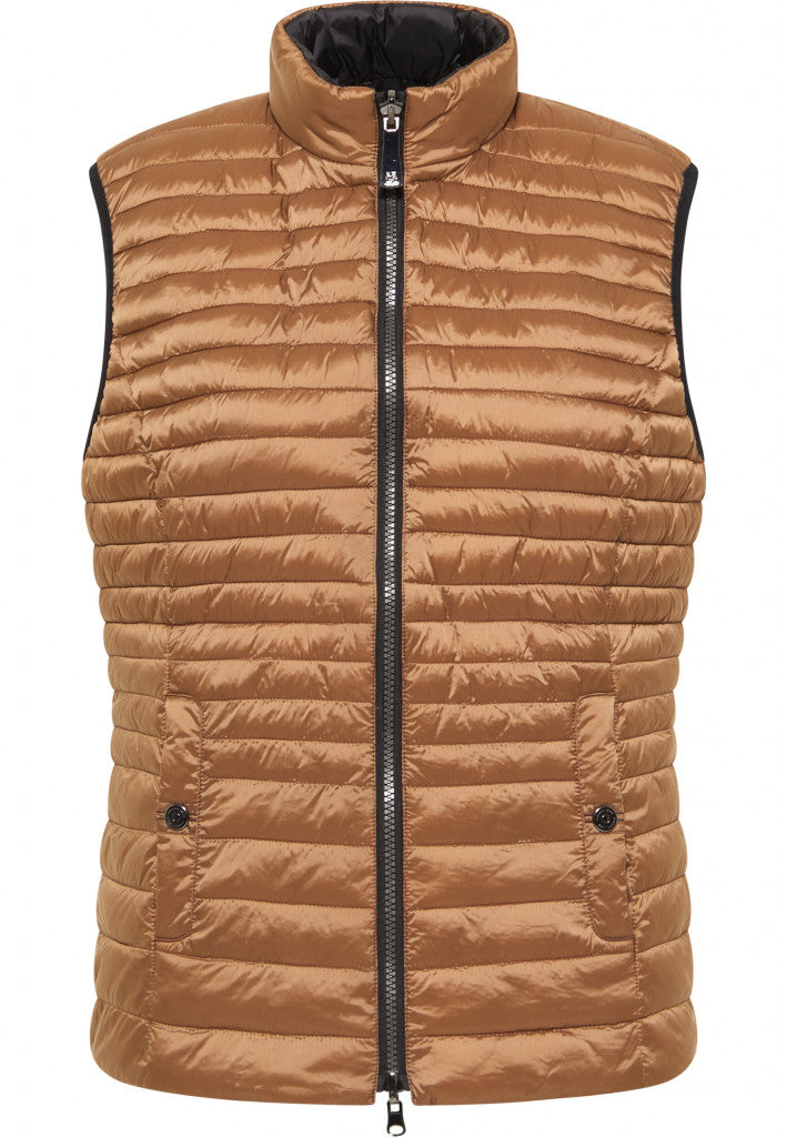 Lebek Fashion - Gilet Imbottito Tabacco - 1728