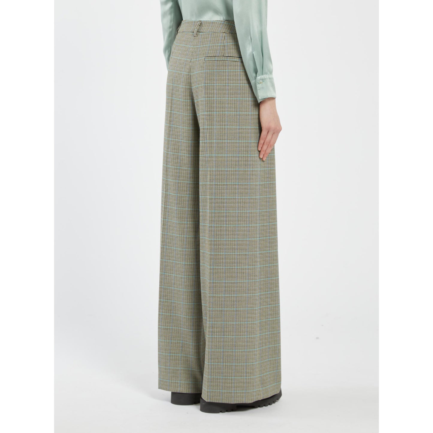 iBlues - Pantalone Wide Leg Acqua Marina - GERBERA