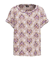 Emme Marella - Maglia Manica Corta Lilla - RUBINO