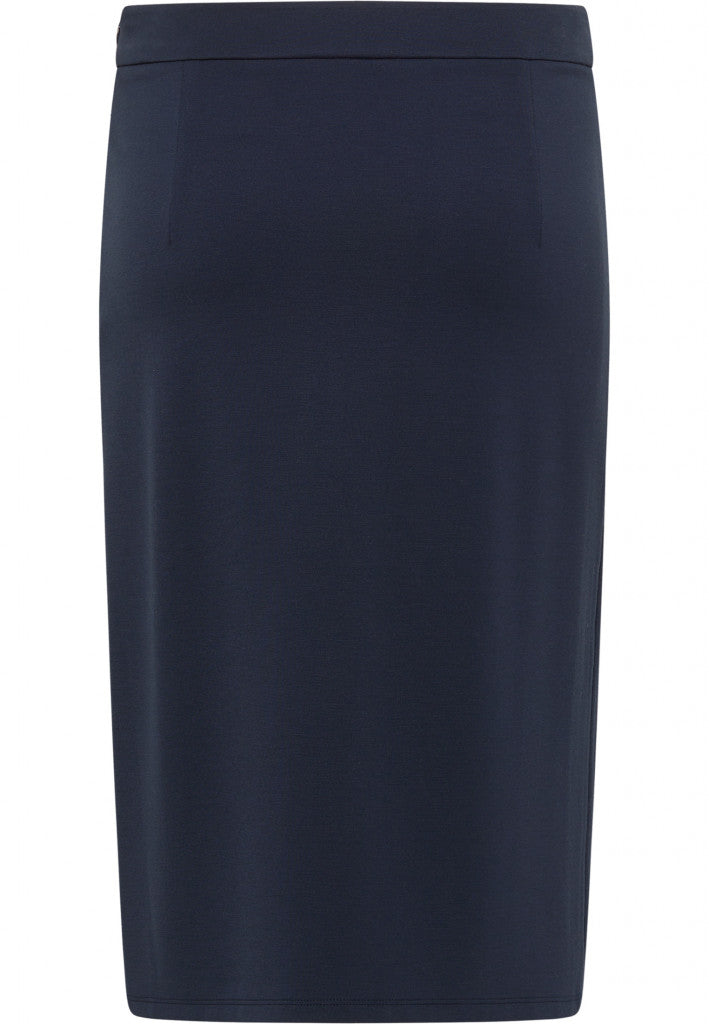 Lebek Fashion - Gonna Blu in Viscosa - 3751