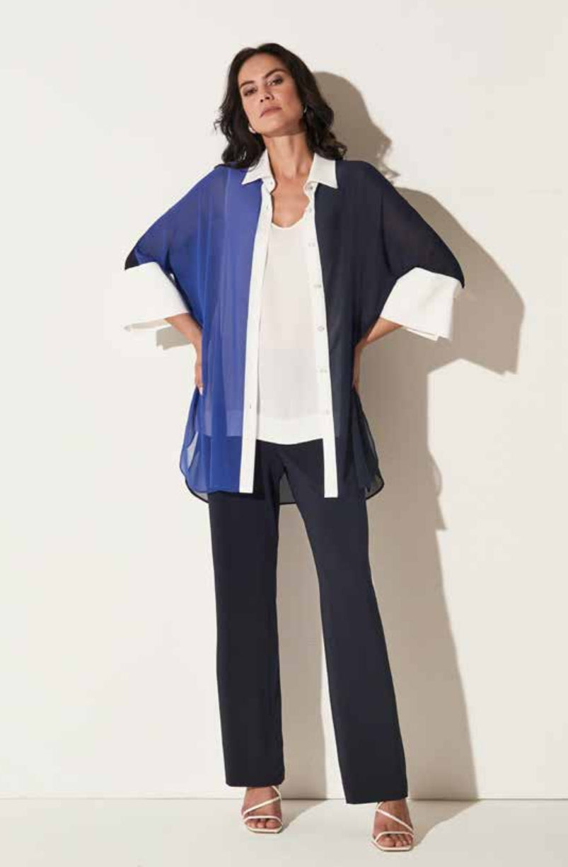 Piero Moretti - Pantalone Tailored Blue - 3306642