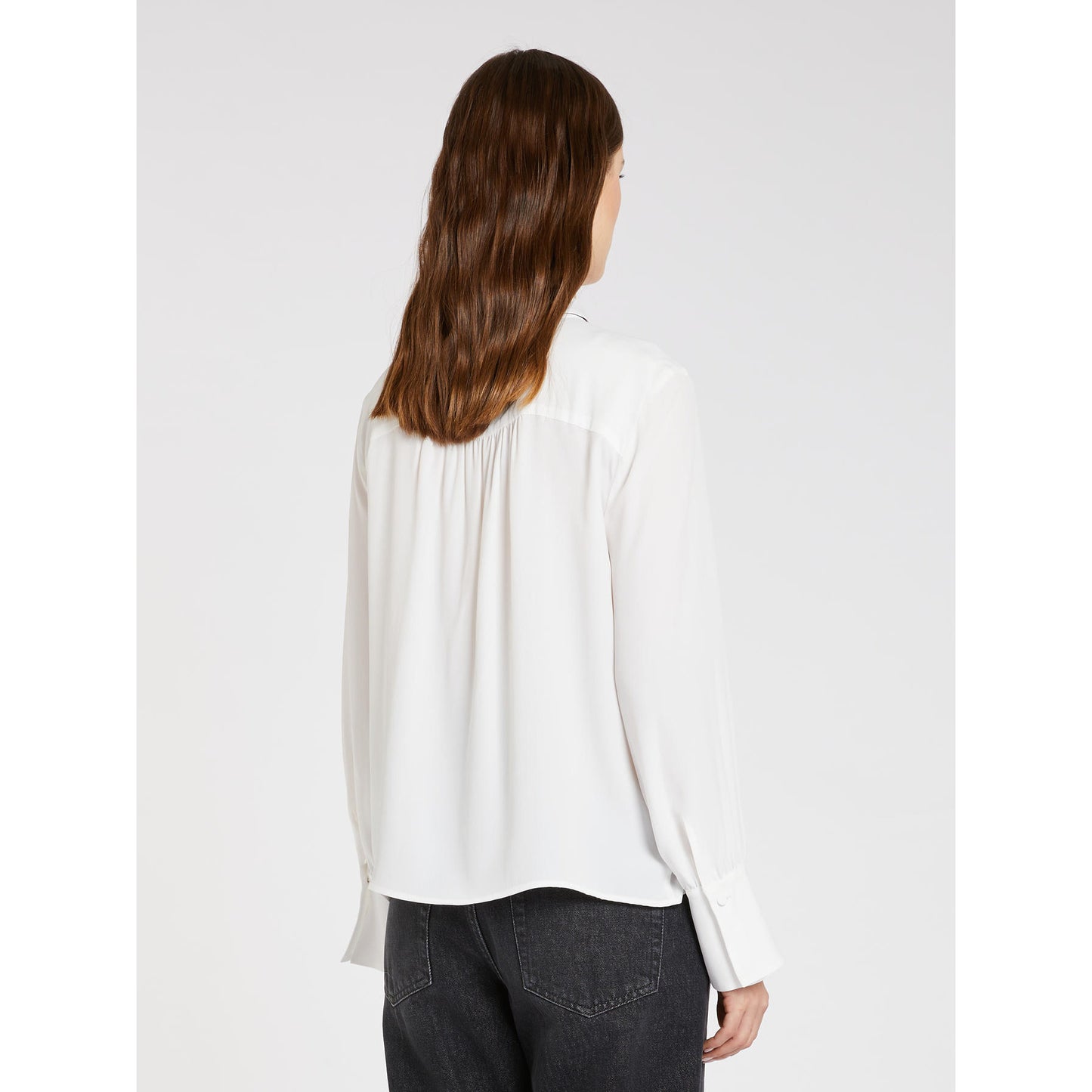 i Blues - Camicia Intesa con Sciarpina e Seta - 3347398