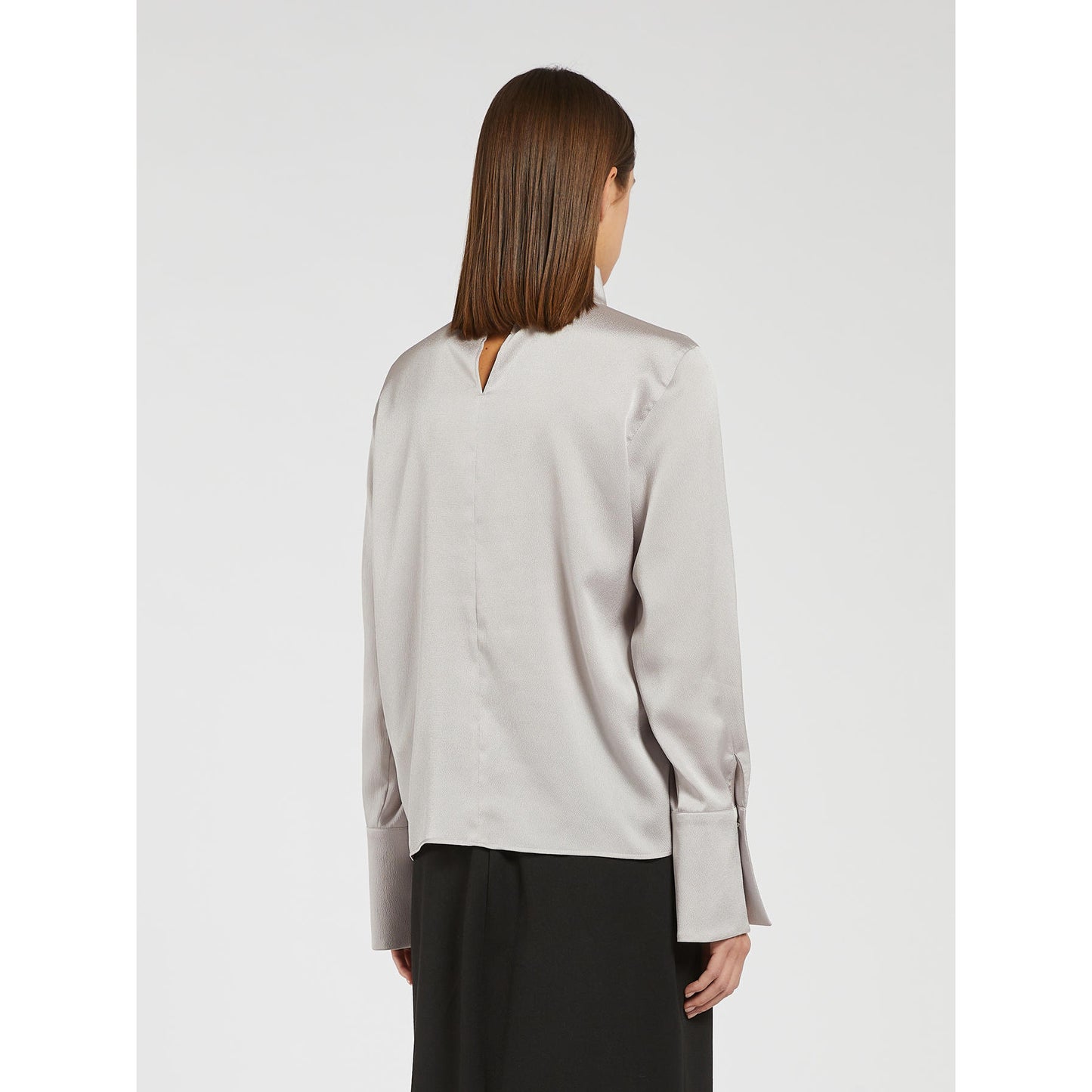 iBlues - Blusa Raso con Drappeggio - COPPA