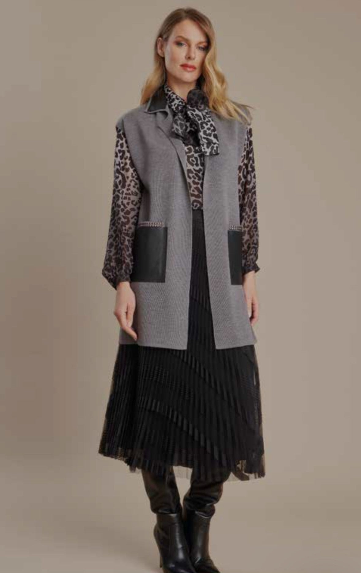 Piero Moretti - Gilet Sirena Long Cut - 3536449