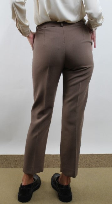 Emme Marella - Pantalone Bistretch Tortora - APRILIA