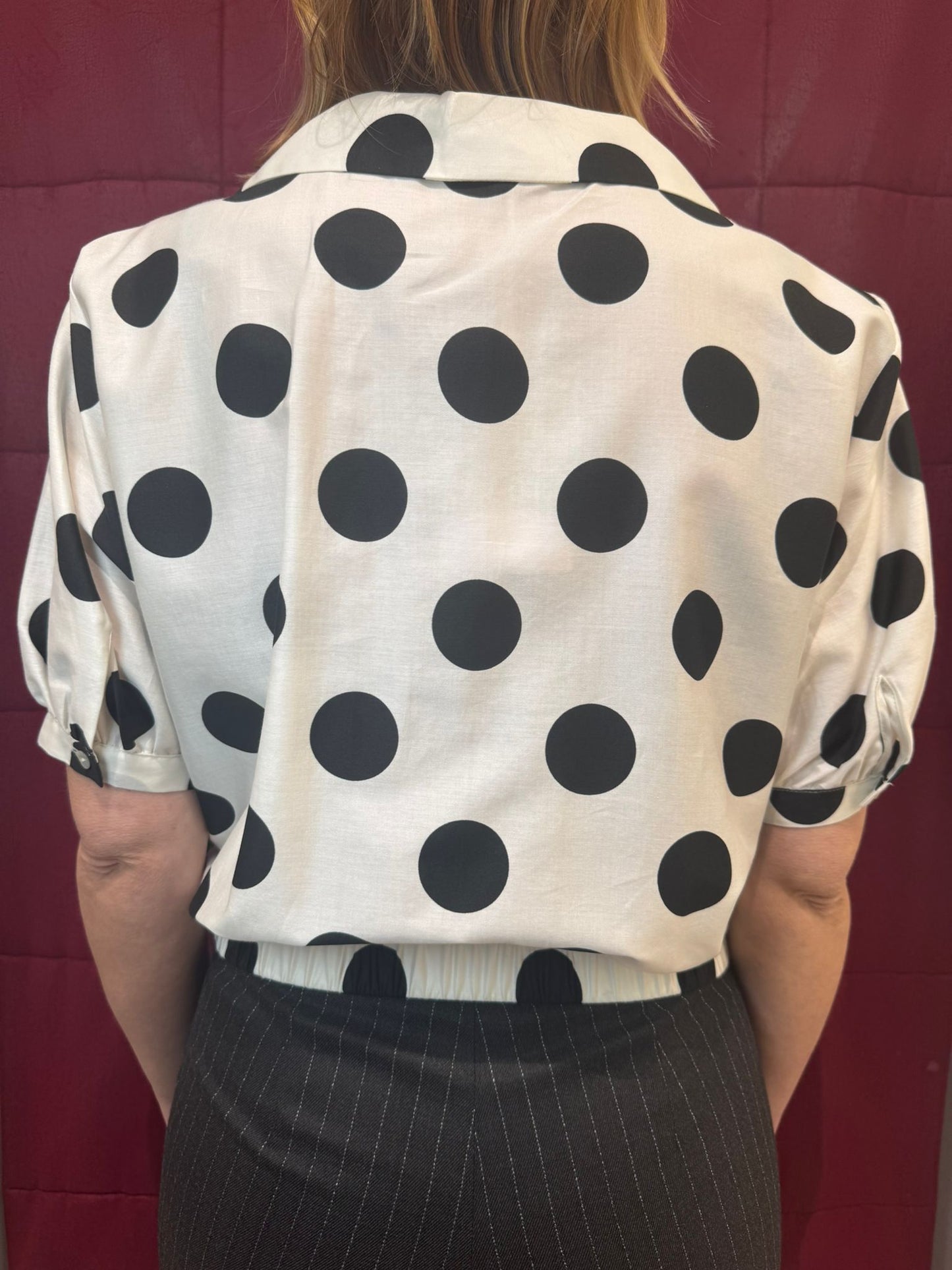 iBlues - Camicia Avorio e Nero - MAURA