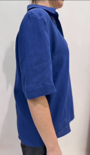 Emme Marella - Polo in Puro Lino - NAVE