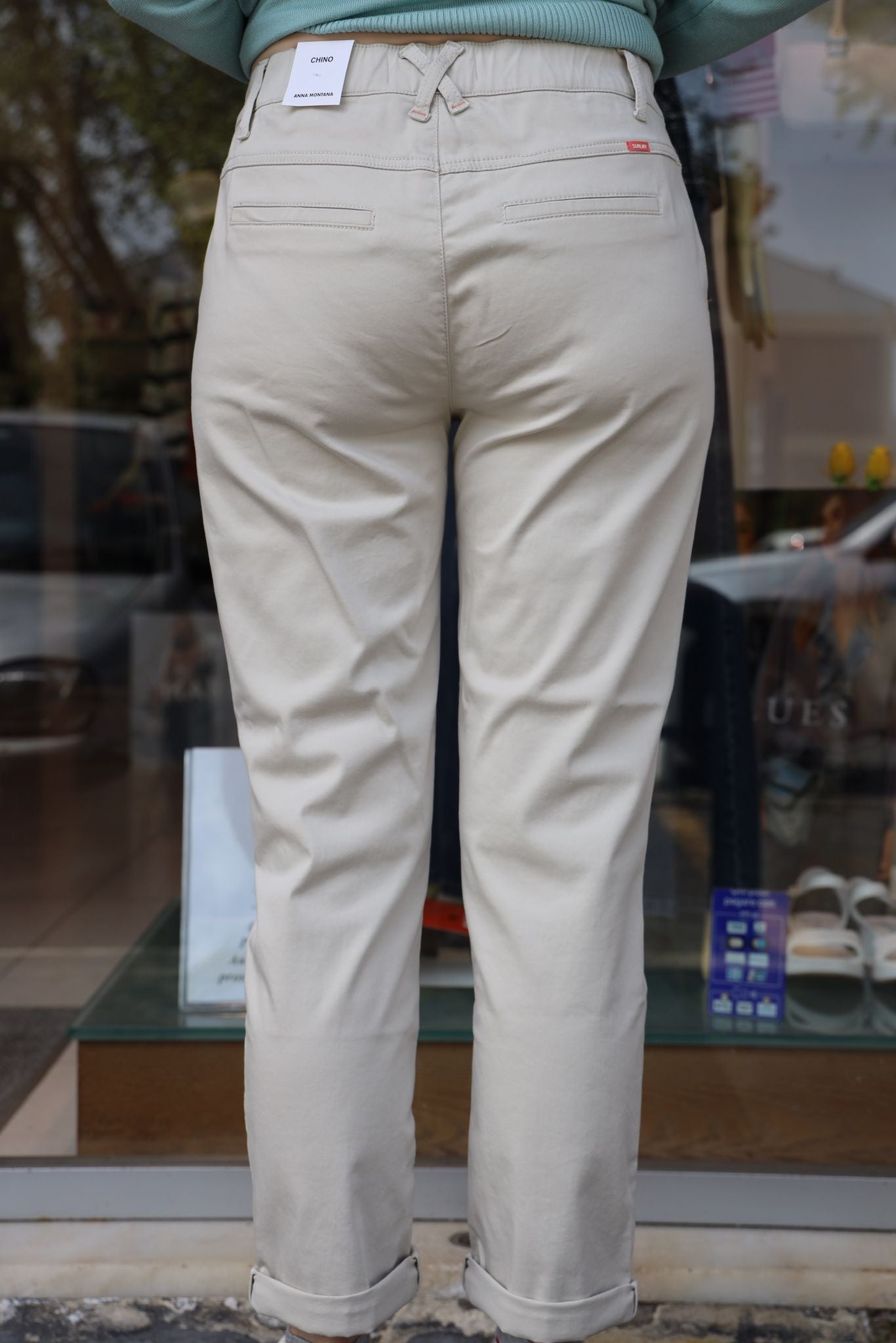 Anna Montana - Pantalone Straight Blu - 1401