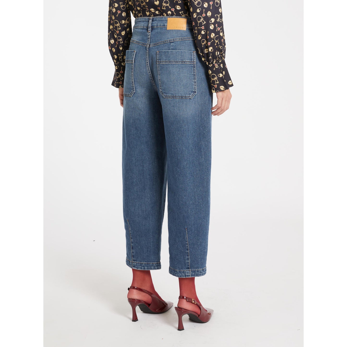 i Blues - Jeans Liza Carrot Fit Denim Stretch - 4732853