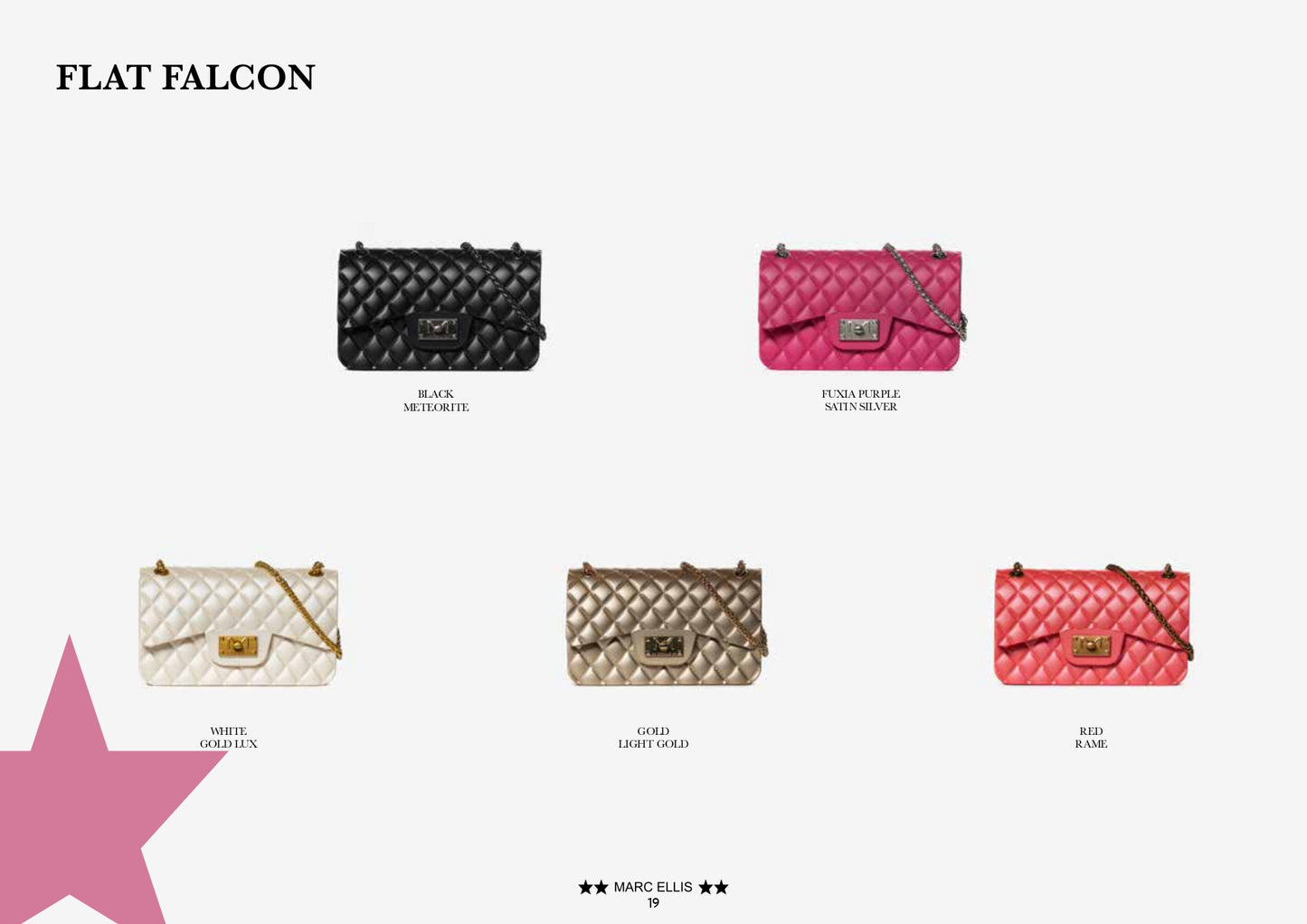 Marc Ellis - Borsa Falcon Nero - FALCON