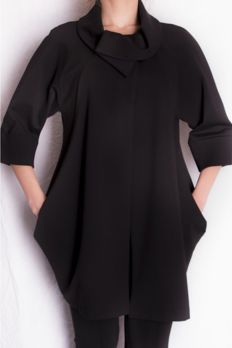 Joseph Ribkoff - Cappotto Cocoon Monobottone - 153302
