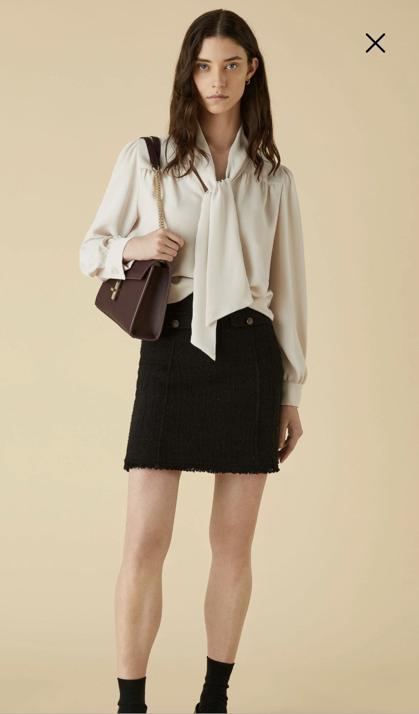 Emme Marella - Blusa Georgette con Sciarpina - RISICO