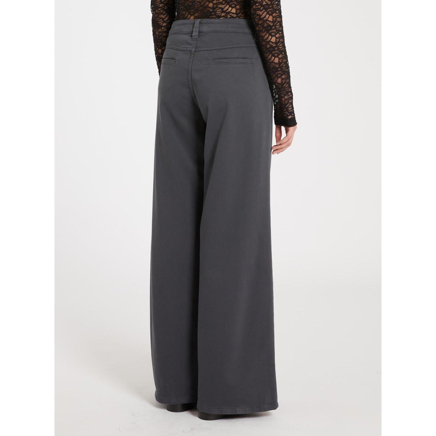 i Blues - Pantalone Priamo Wide Leg Antracite - 6029553