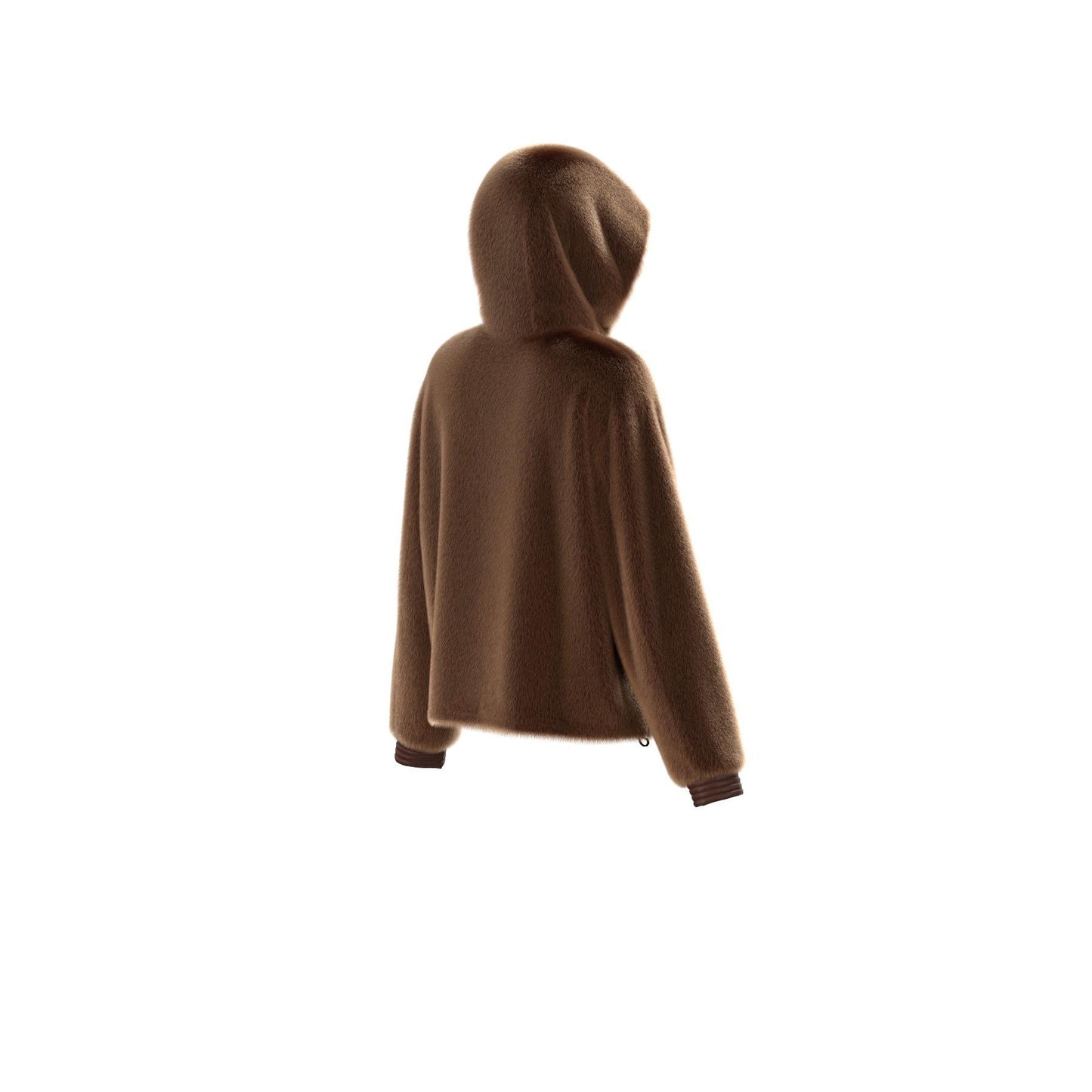 Emme Marella - Bomber Topaz Effetto Visone Marrone - 6551523