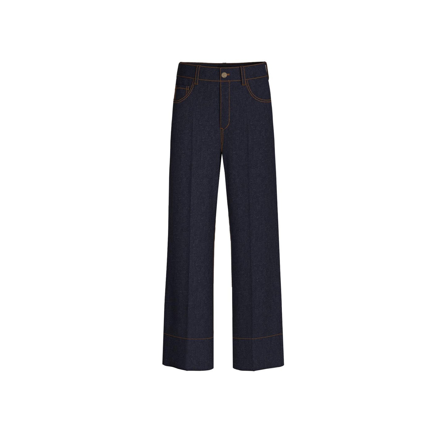 Emme Marella - Jeans Kentia Stretch con Ricamo - 6667863