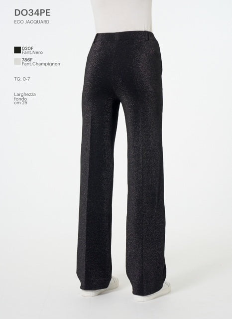 SMC R - Pantalone Palazzo Lurex Night - 6775083