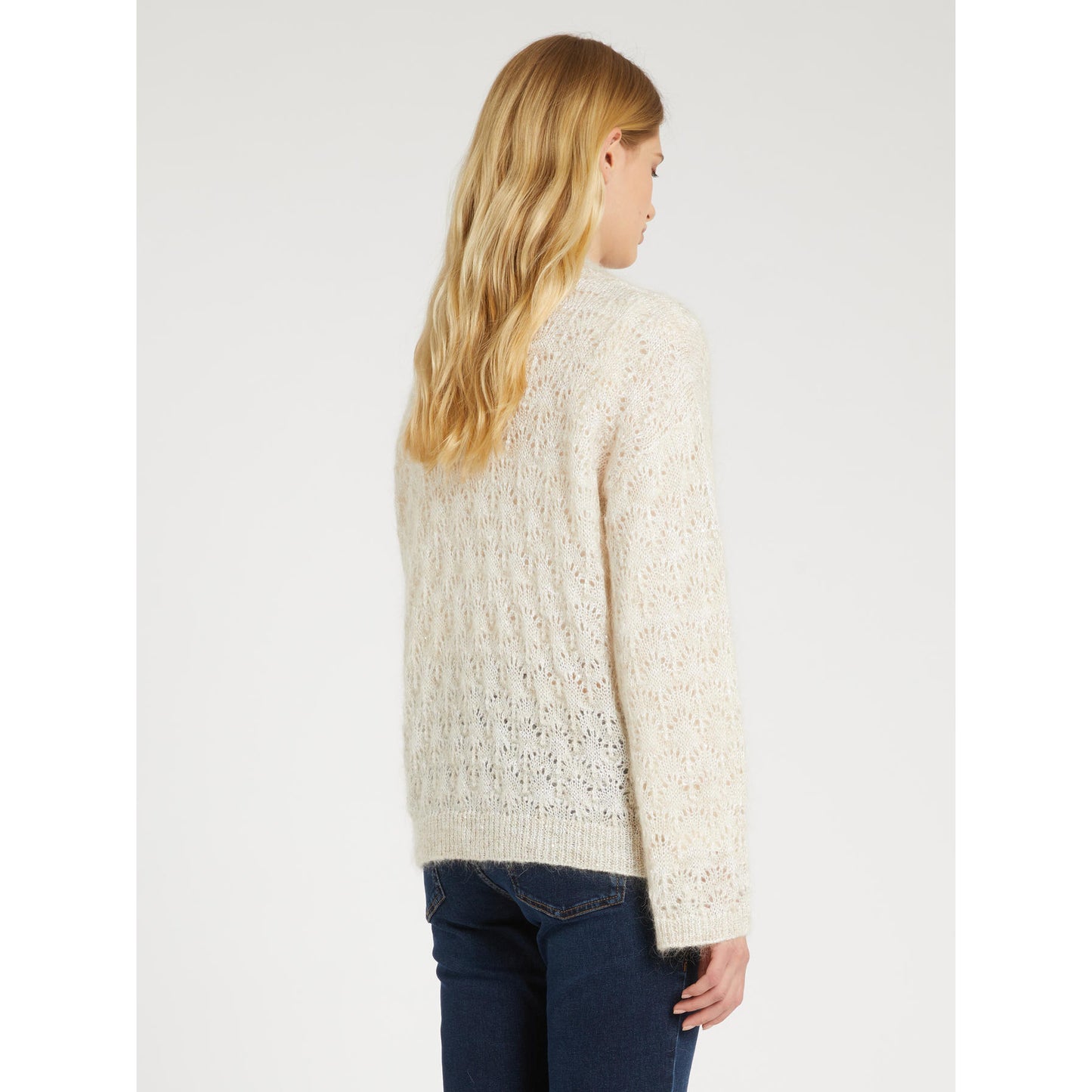 i Blues - Maglia Leo in Mohair e Paillettes - 7053351
