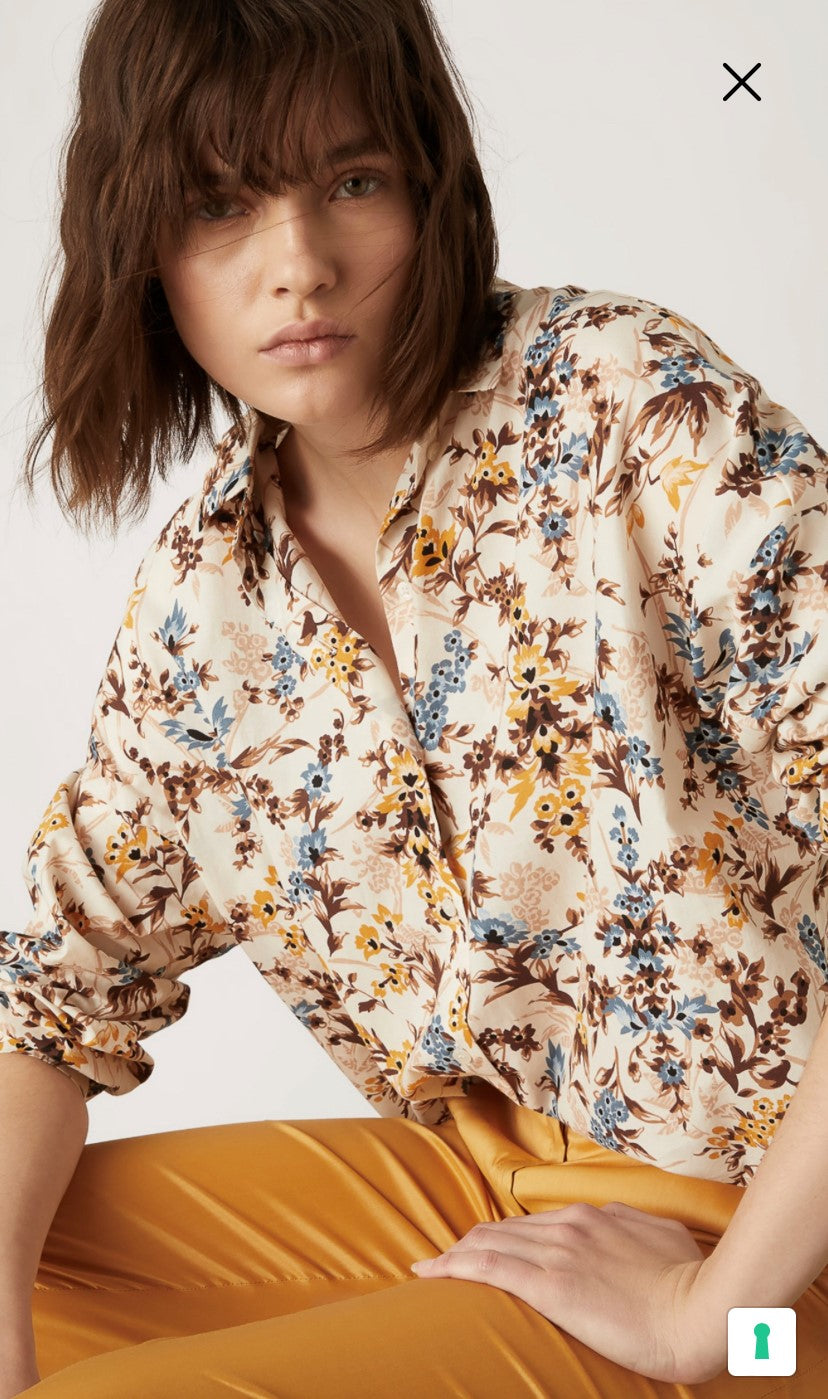 Emme Marella - Camicia Fluida Panna - ROB