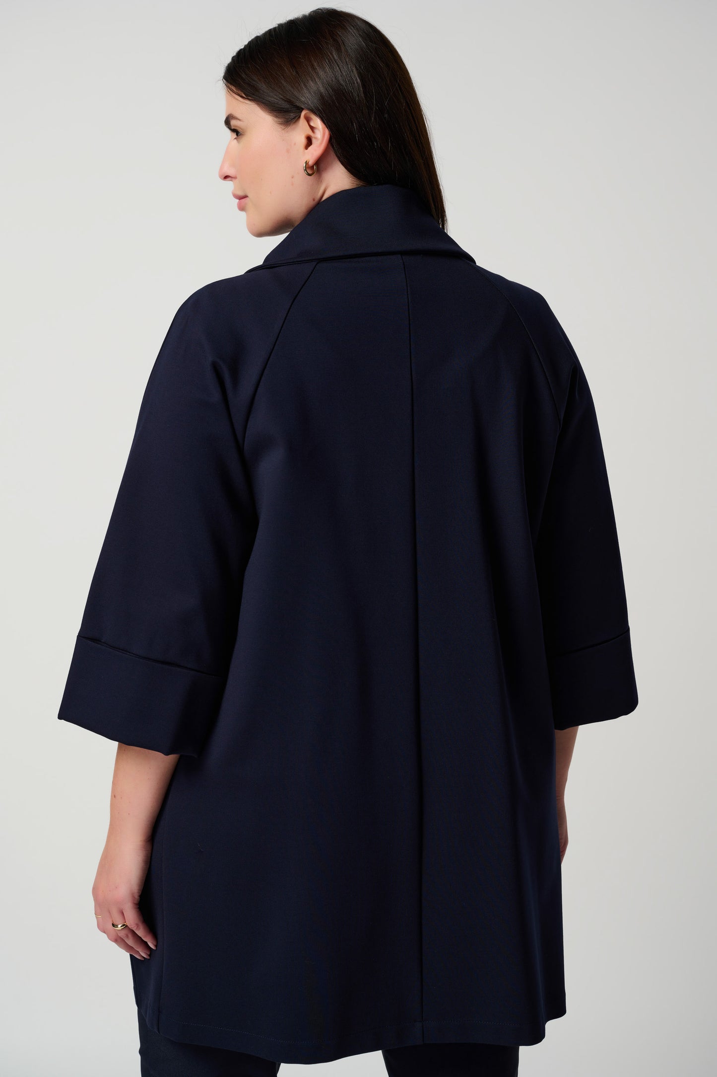 Joseph Ribkoff - Cappotto Cocoon Blu - 153302
