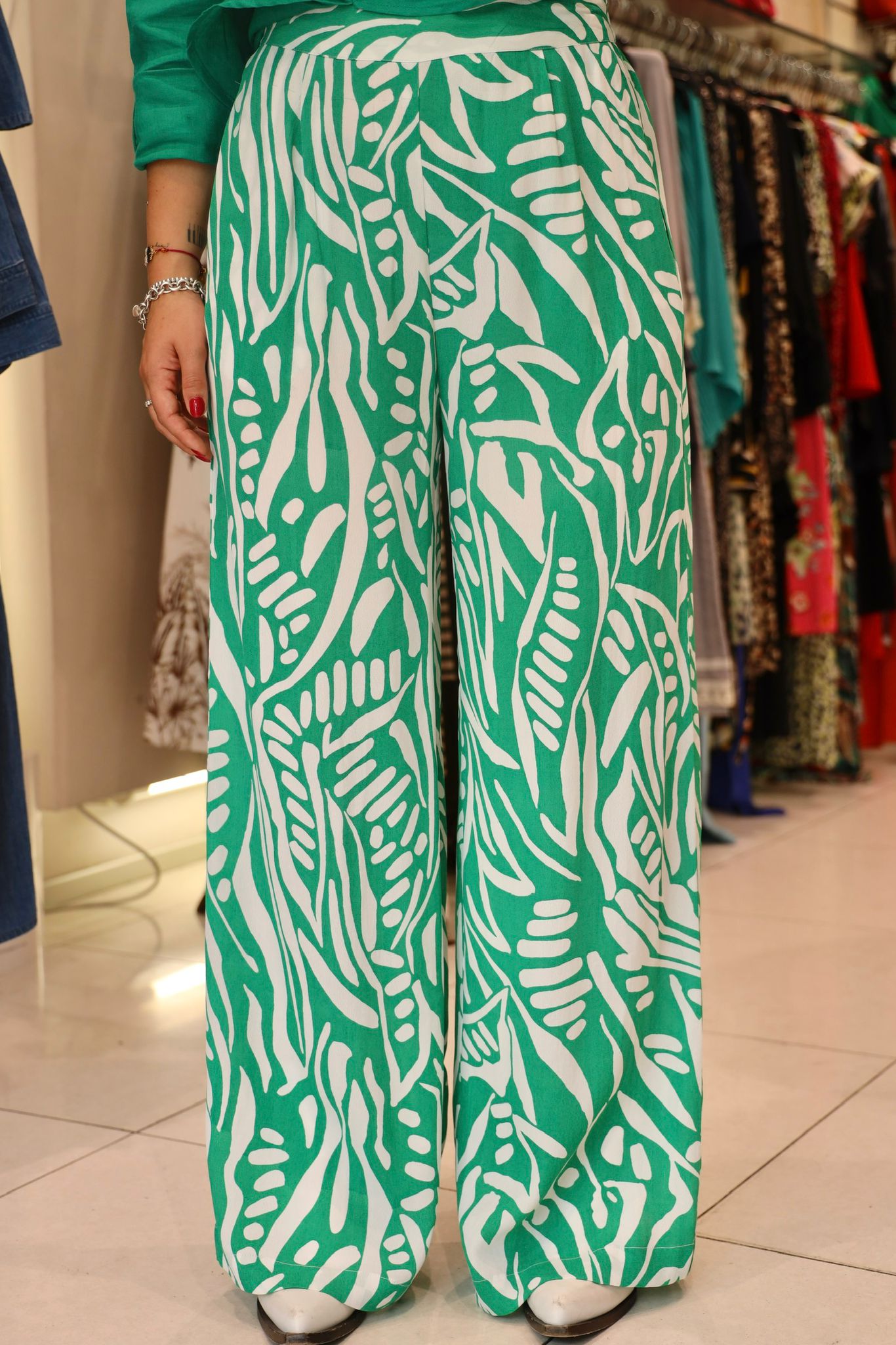 Pomodoro - Pantalone Meadow Fantasy - 764373