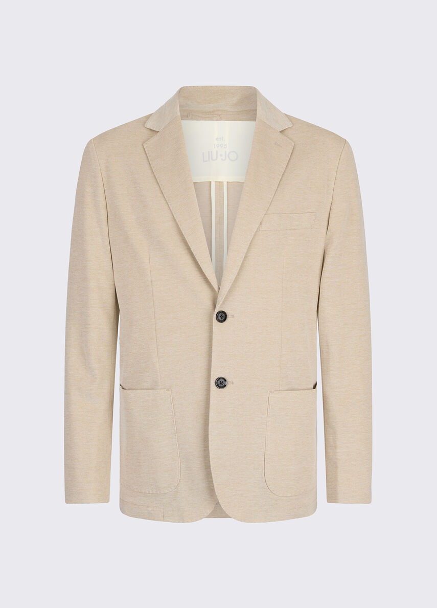 liu jo uomo Giacca in jersey QA6182J4922