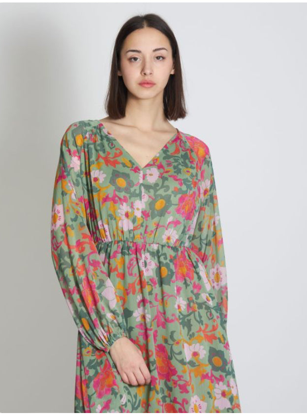 Emme Marella - Abito Georgette Fantasia - VESPA