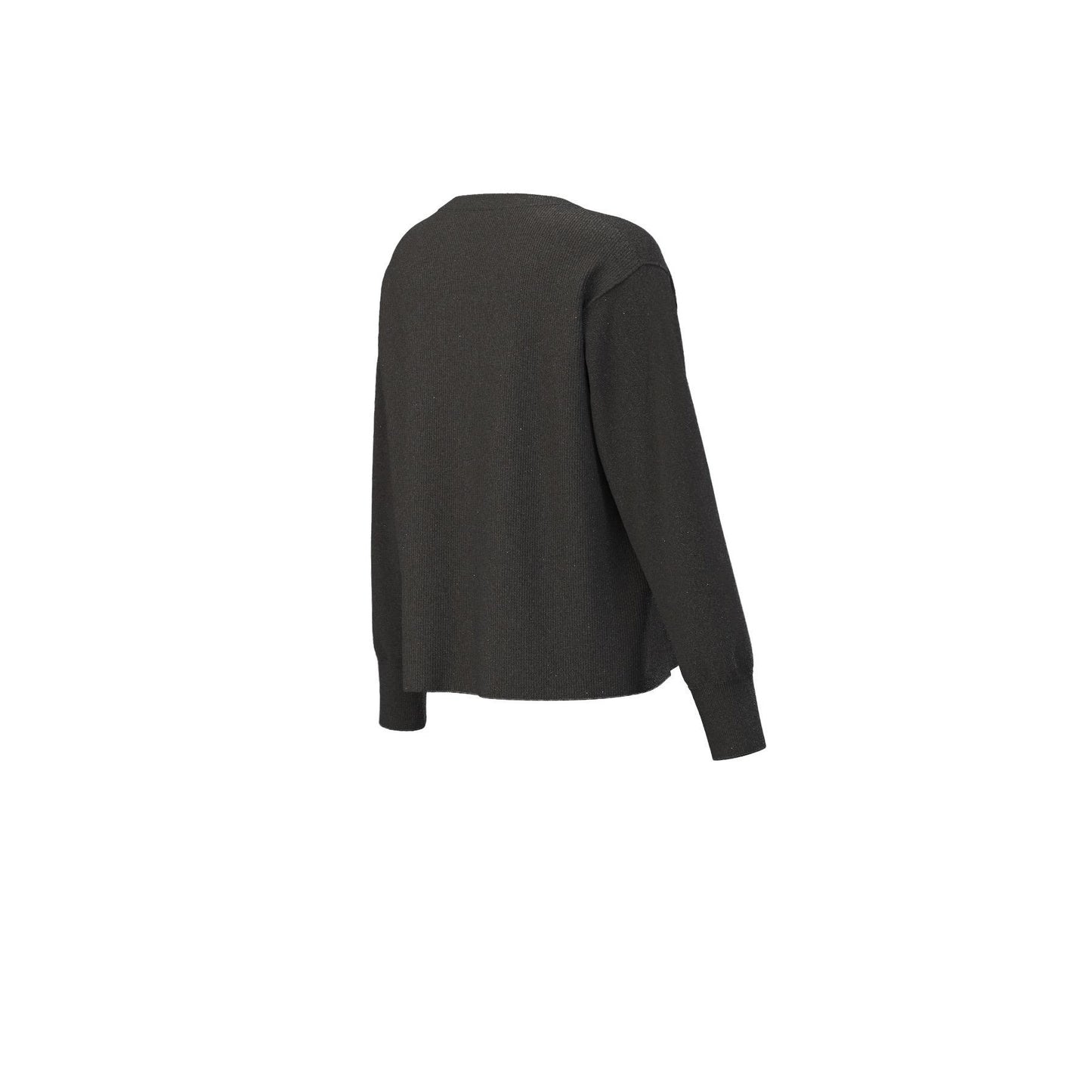 Emme Marella - Maglia Aceto in Lurex Grigio Scuro - 7890735