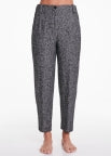 Alessia Santi - Pantalone Micro-Fantasia Nero e Bianco - 807705