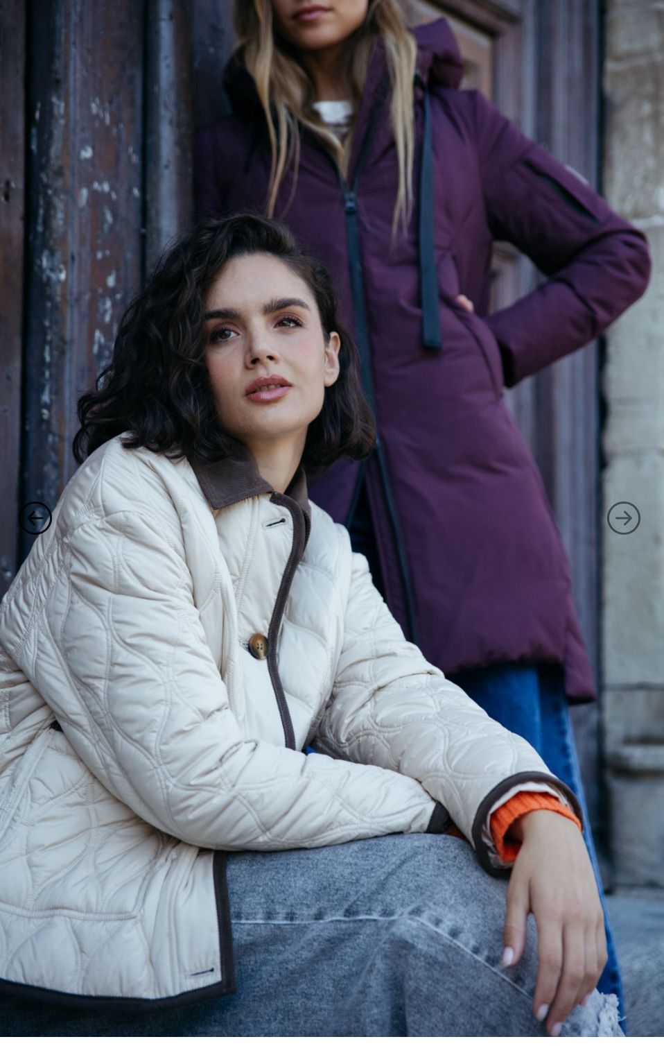 Mdm - Parka Urban Chic Color Taupe - 8541094