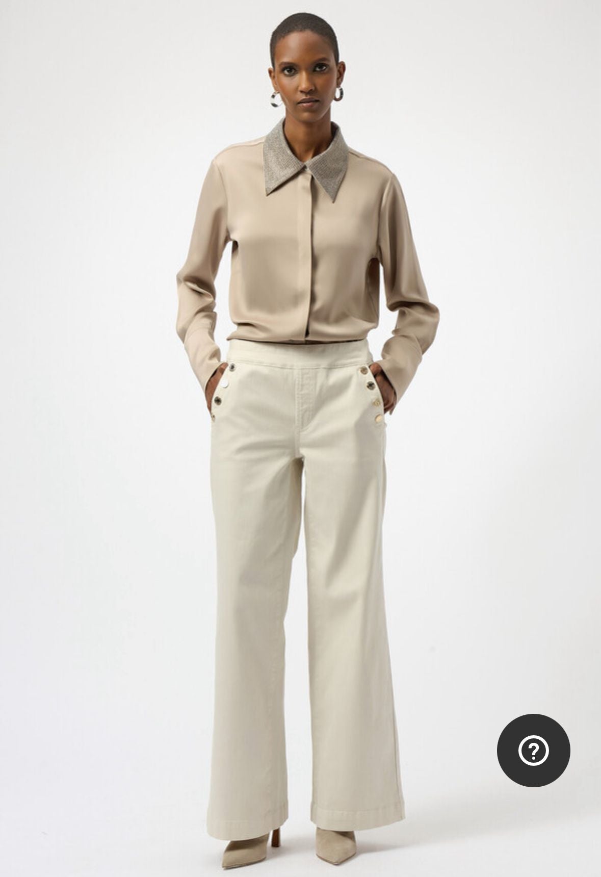 Joseph Ribkoff - Camicia Gold Lurex Evening - 8840478