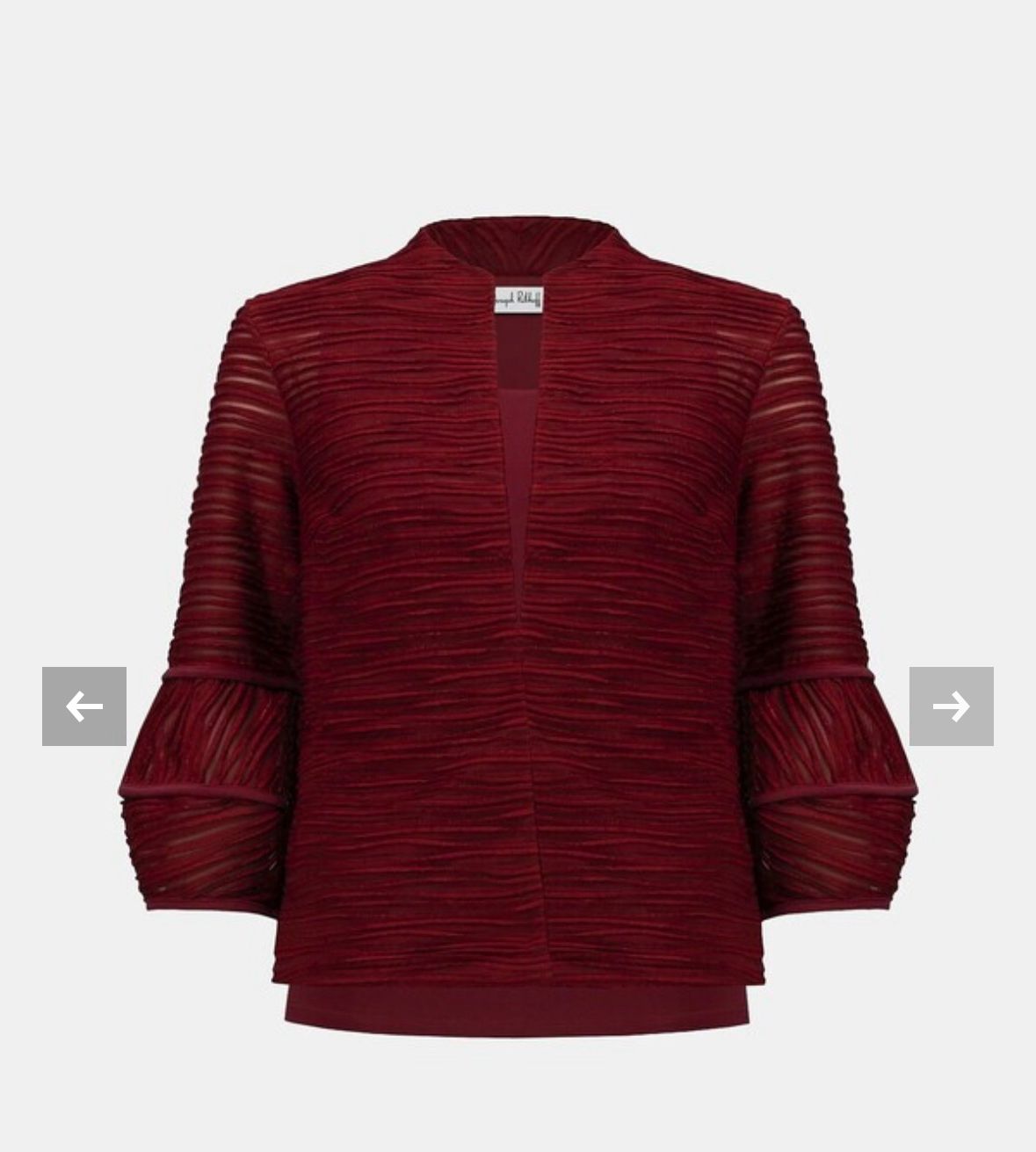 Joseph Ribkoff - Giacca Blazer Color Merlot - 9679774