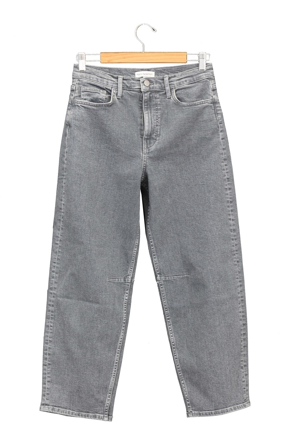 Maria Bellentani - Jeans Barrel Fit Grigio Antracite - N1344099