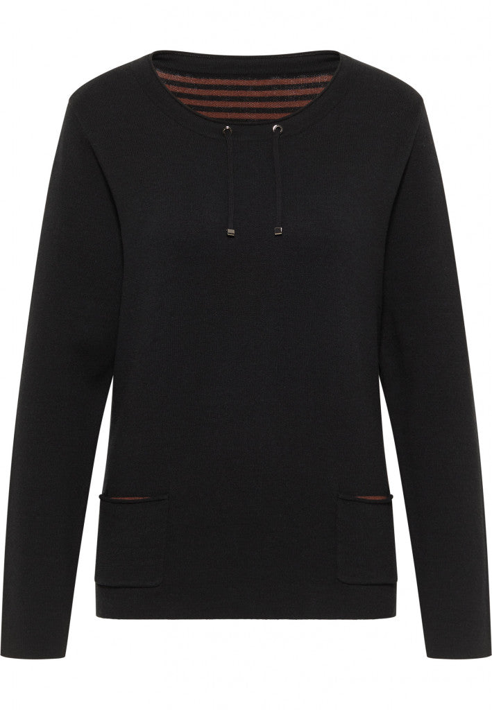 Lebek Fashion - Maglia Nera Timeless - 1758