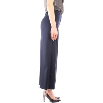 Emme Marella - Pantalone Straight Navy - CINDY