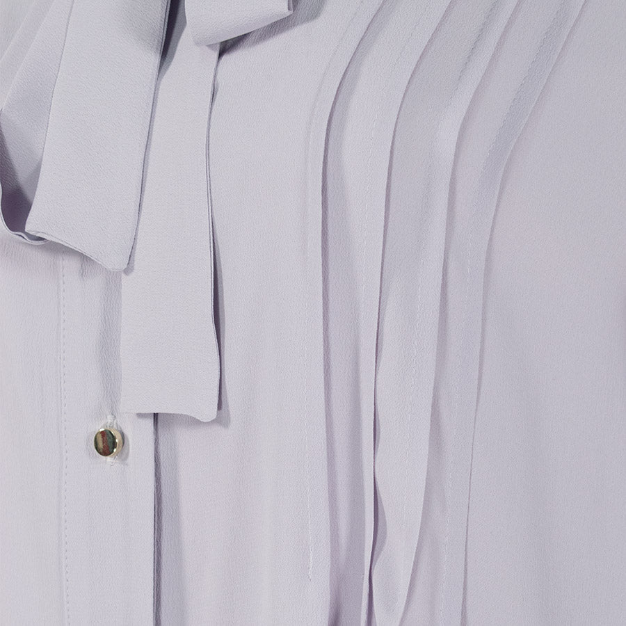 iBlues - Camicia Crepe de Chine Lilla - NEZ