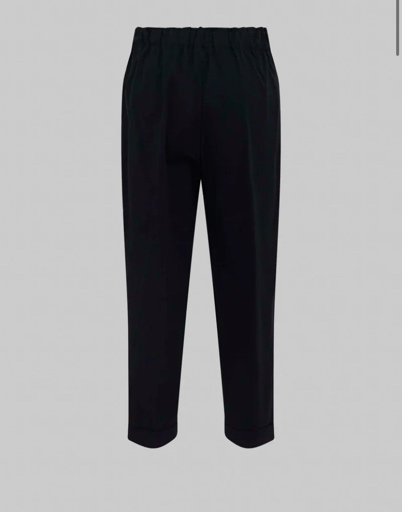 Maria Bellentani - Pantalone Carrot Blu - RIBBON