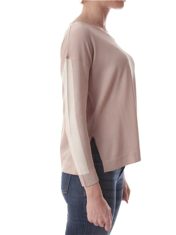 Emme Marella - Maglia Beige & Bianco - NADIR