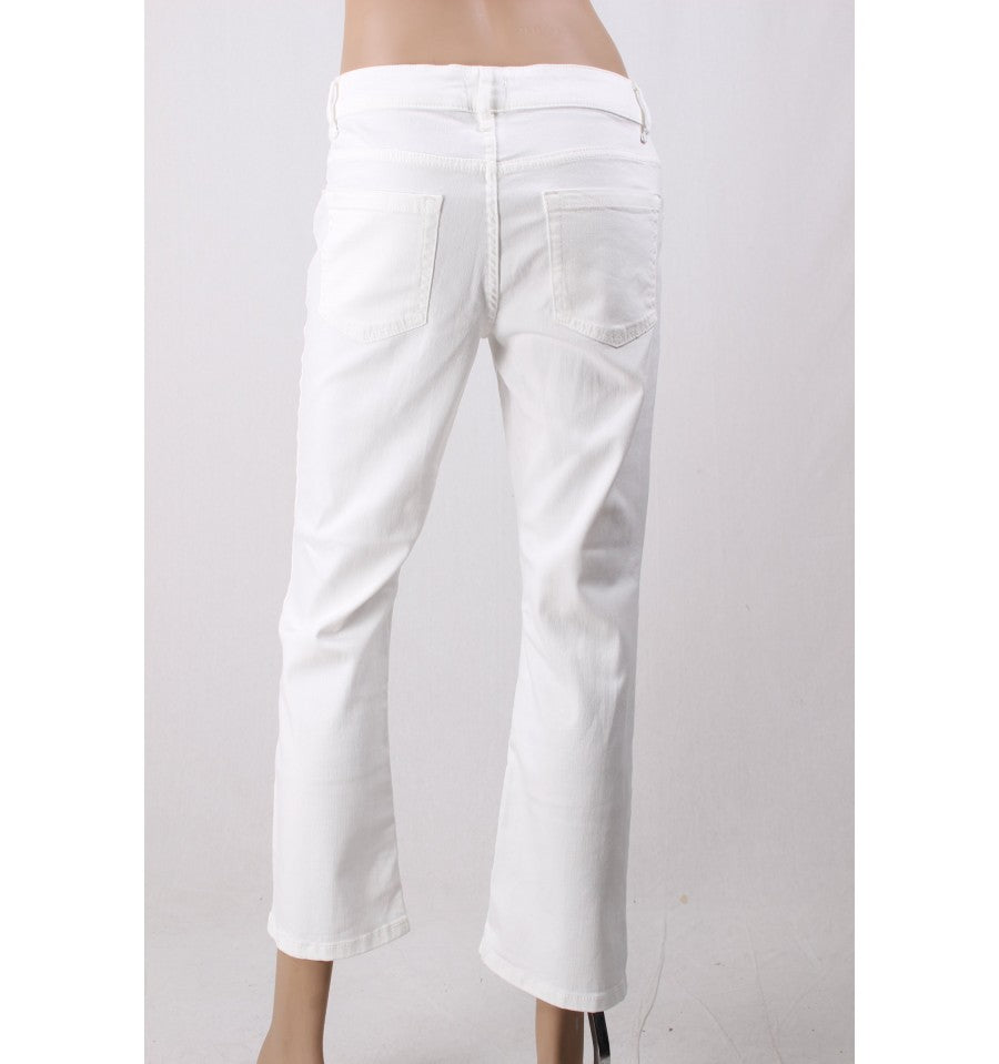 Emme Marella - Pantalone Casual Bianco - FELICIA