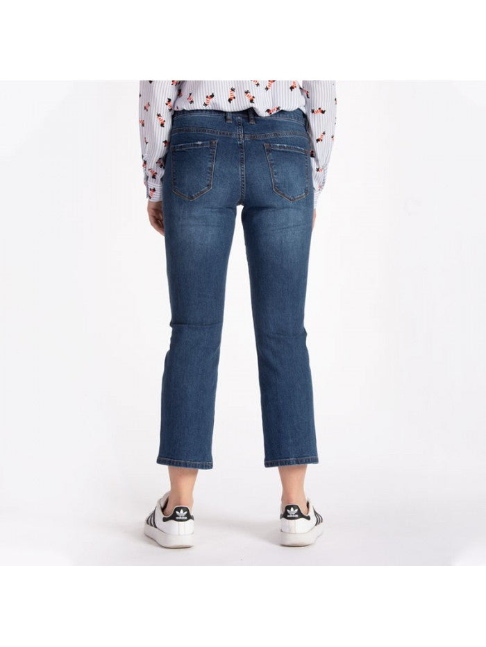 Emme Marella - Jeans Straight Blu Scuro - UMICO