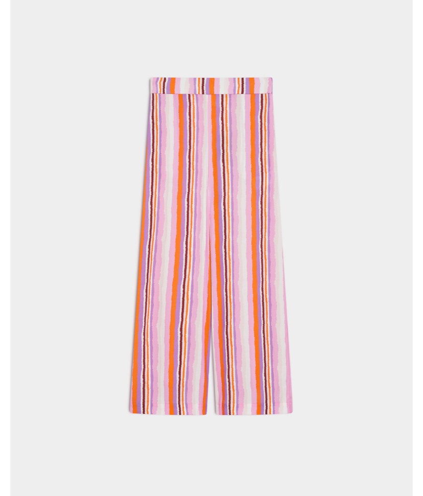 iBlues - Pantalone Wide Leg Orchidea - MAZZA