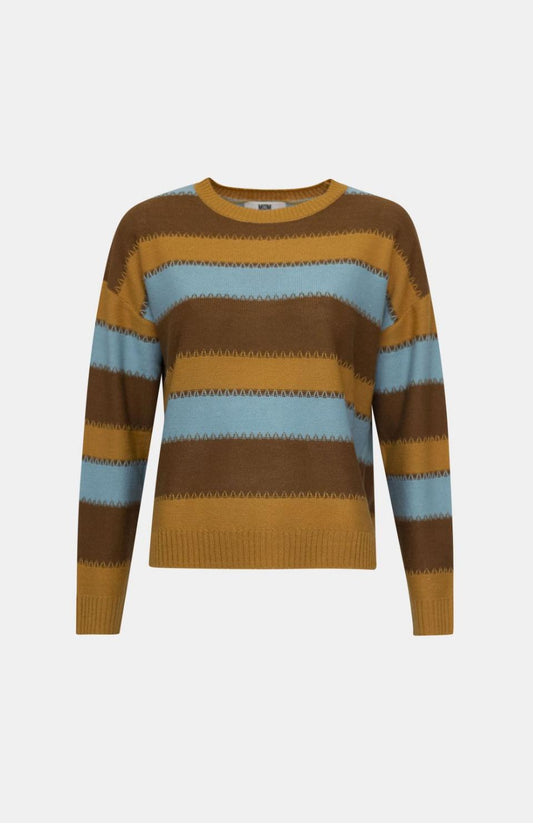 Mdm - Maglia Oil Stripes Multicolor - 1628633