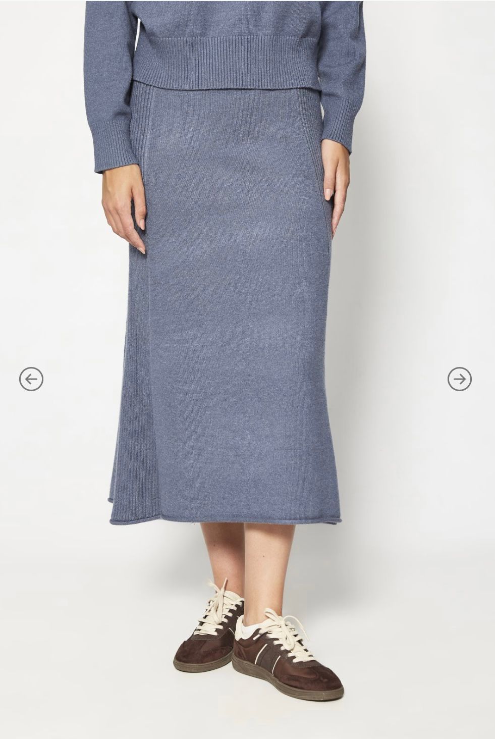 Mdm - Gonna a Tubino Color Indigo - 1708283