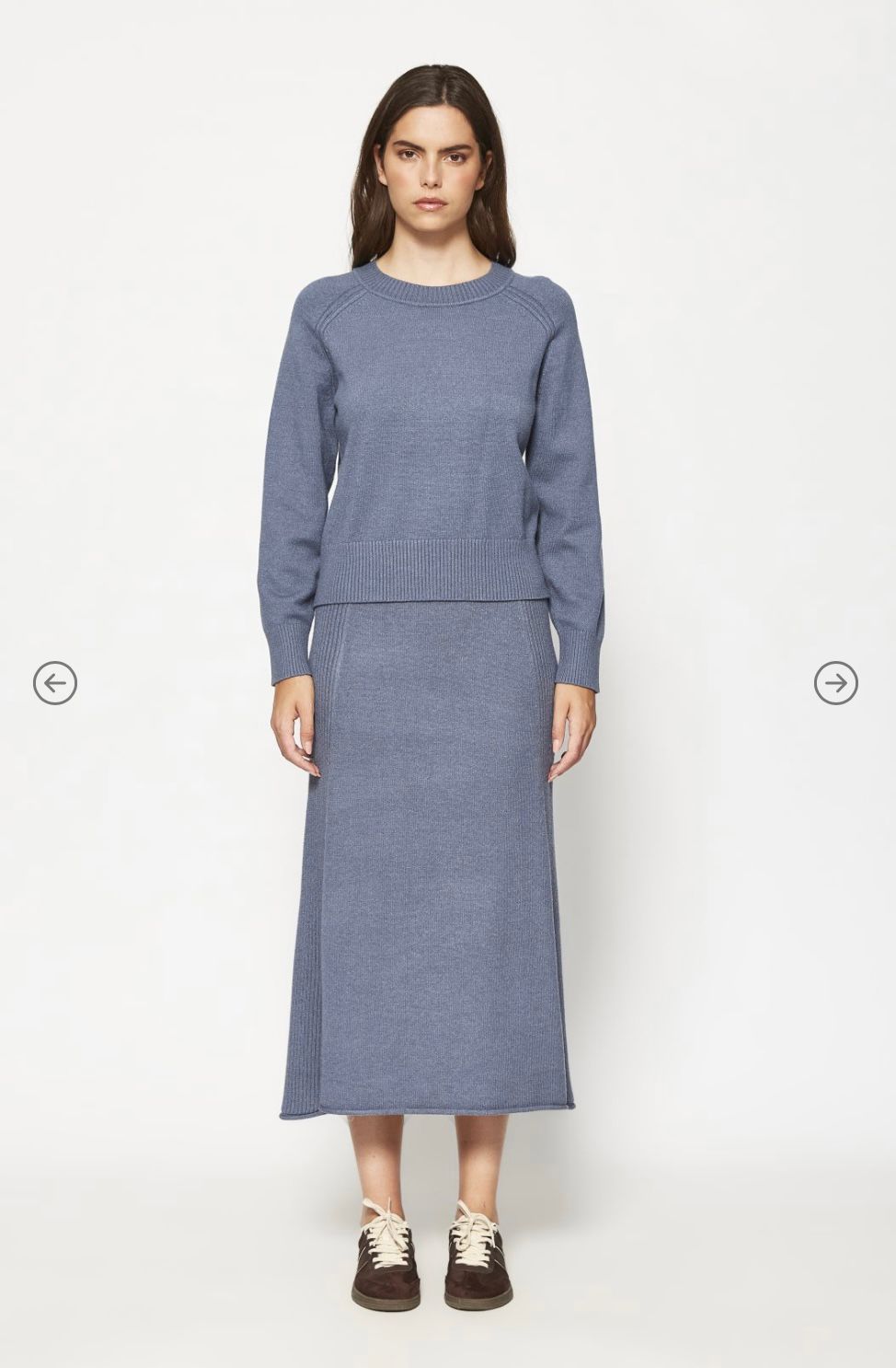 Mdm - Gonna a Tubino Color Indigo - 1708283