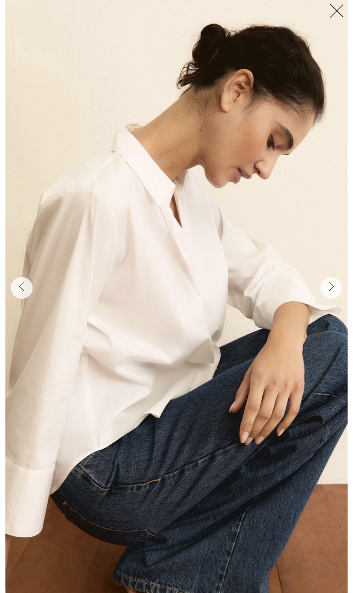 EMME MARELLA 1 EMMADORNO Blusa a polo in popeline