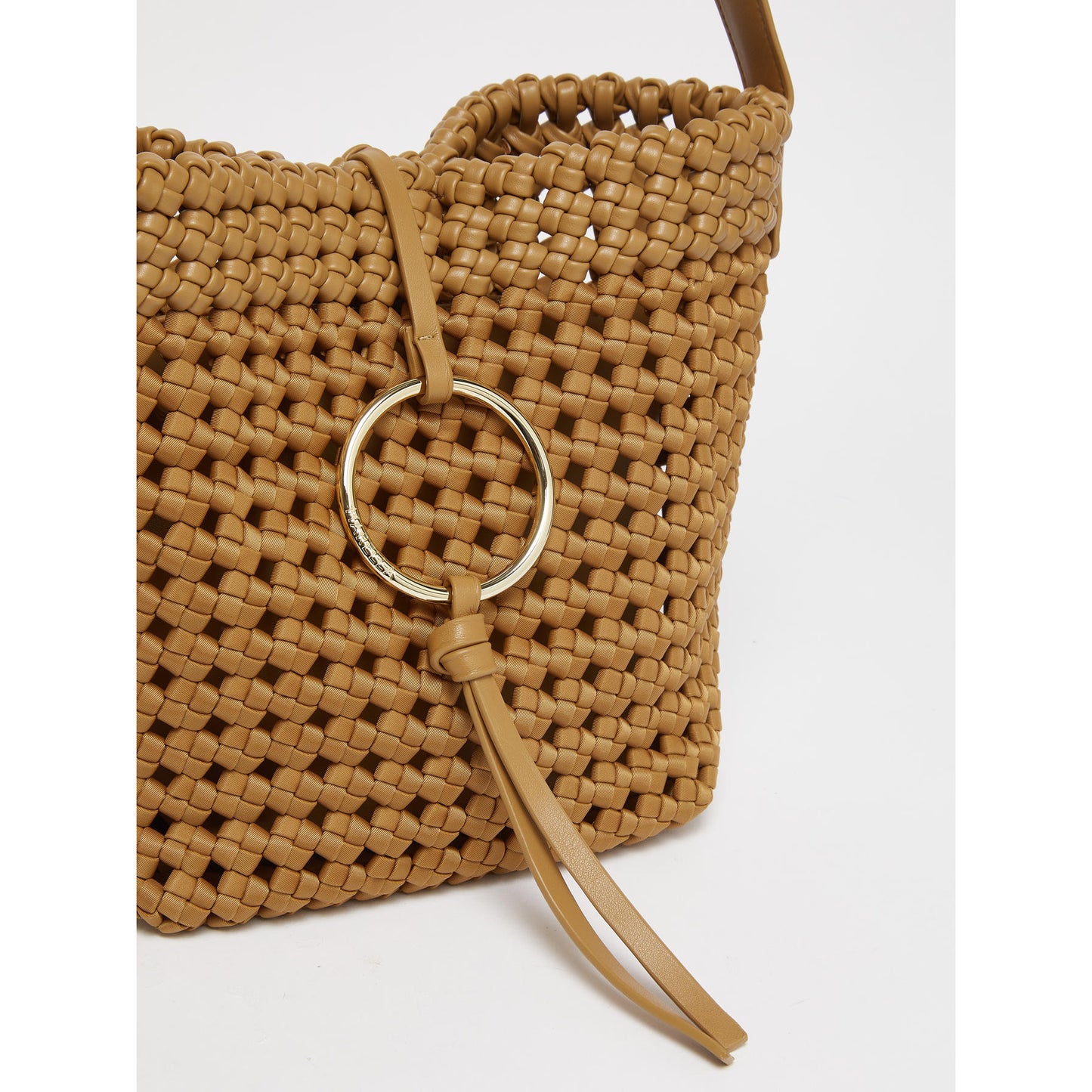 MARELLA Accessori 2 MLAZAFFO Borsa piccola in tessuto intrecciato  CUOIO