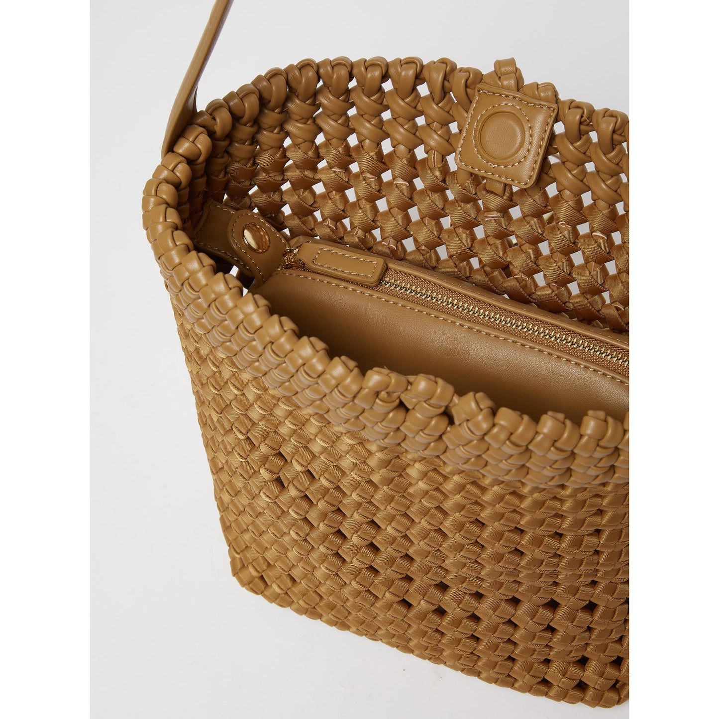 MARELLA Accessori 2 MLAZAFFO Borsa piccola in tessuto intrecciato  CUOIO