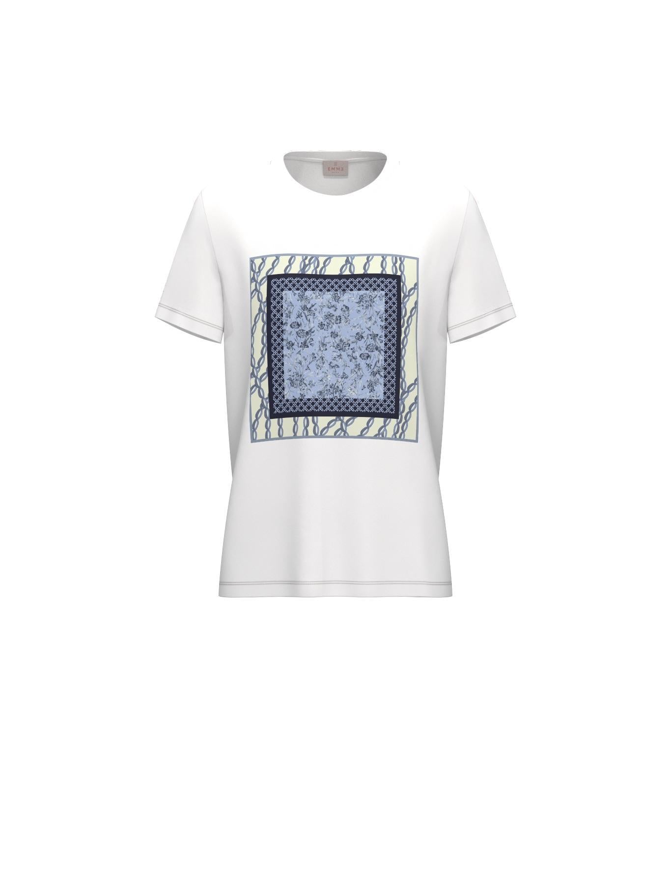 EMME MARELLA 1 EMMRACCONTO T-SHIRT CON STAMPA
