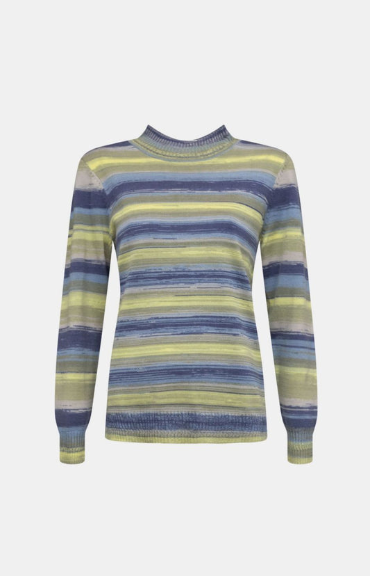 Mdm - Maglia Yeblue Stripe a Righe - 2103307