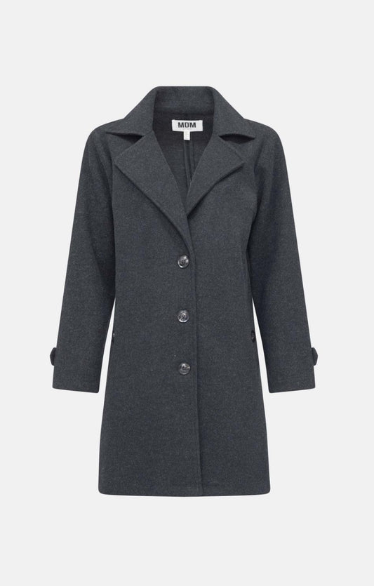 Mdm - Cappotto Essential Marengo Grey - 2467741